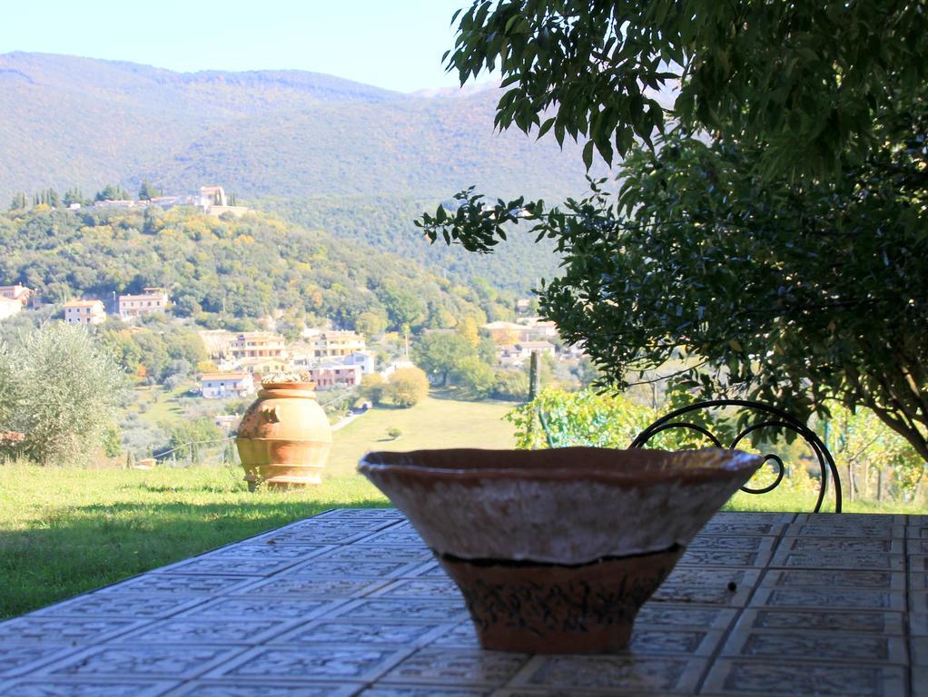 B&B Colle Perrini Country House Casperia Bagian luar foto