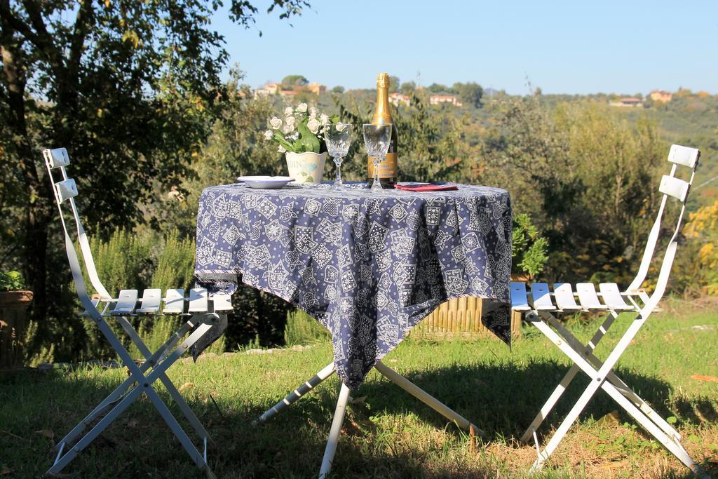 B&B Colle Perrini Country House Casperia Bagian luar foto